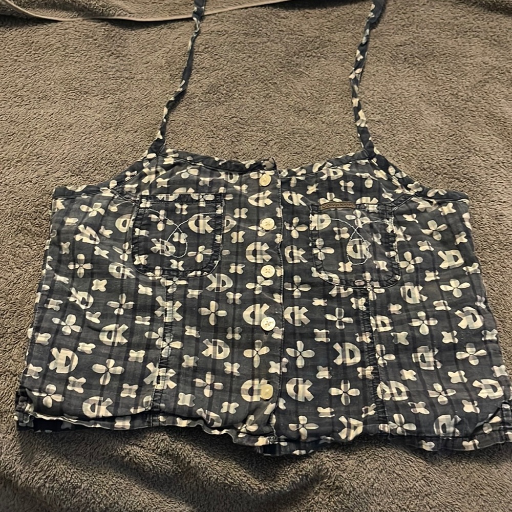 Calvin Klein junior halter top